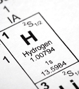 Periodic table element for Hydrogen with atomic number 1, symbol H, and atomic weight 1.00794