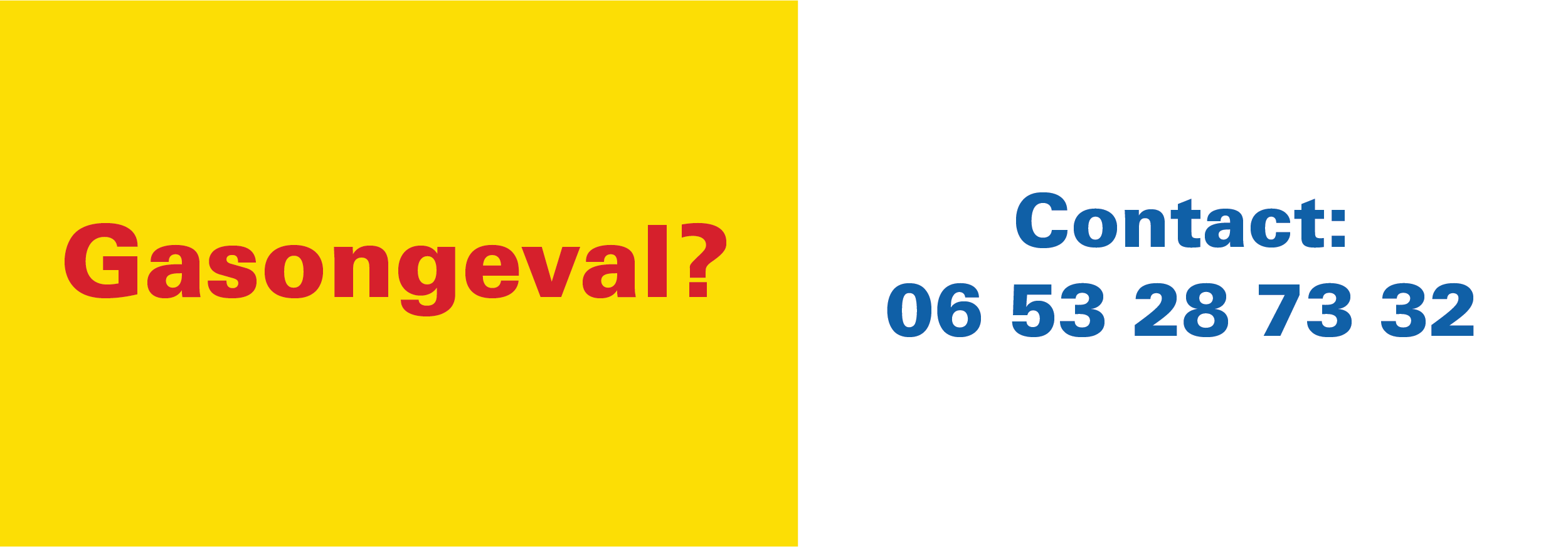 Gasongeval - contact