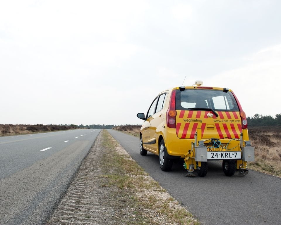 Wegmetingen door Kiwa KOAC