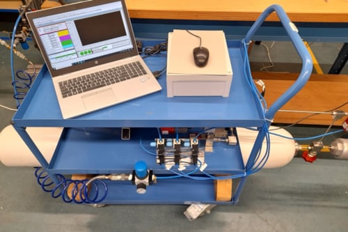 Hydrogen Embrittlement Testing according to ISO 11114-4 Method A – Disc Method