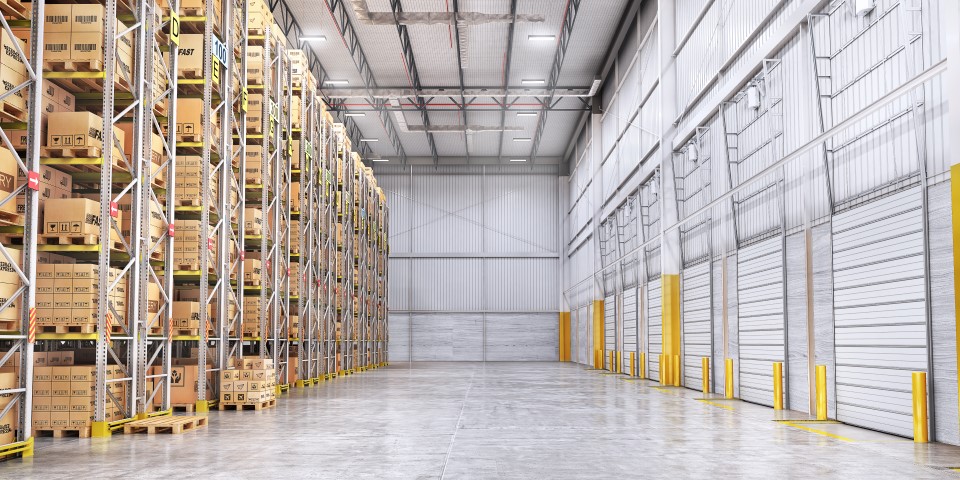 Magazijn voor opslag