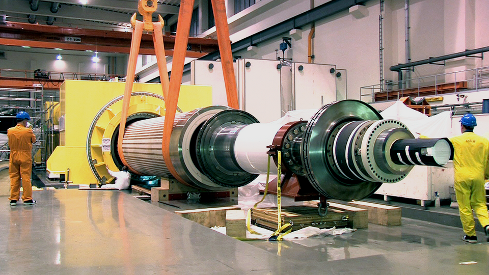 Pulsgenerator på kärnkraftverk.