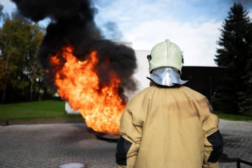 Aktiver Feuerschutz bei MPA Dresden