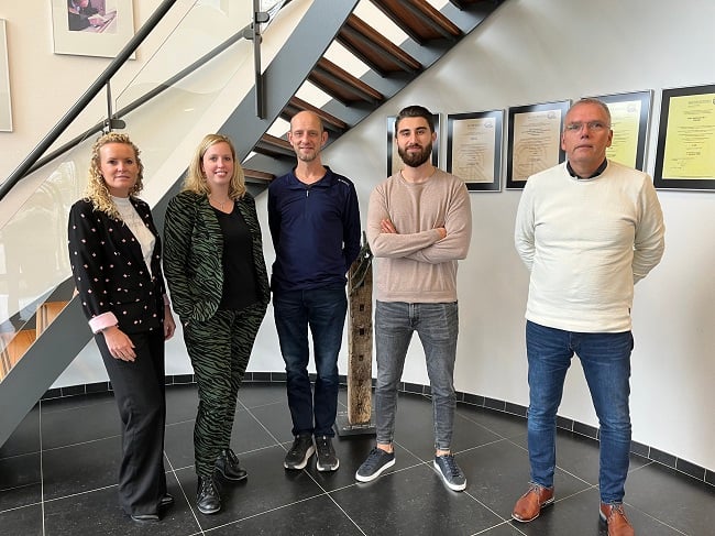 Groepsfoto nieuwe collega's Kiwa NCP