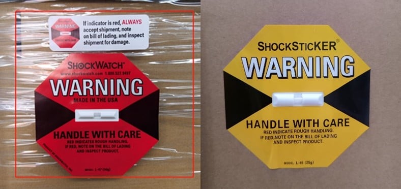 Recomendaciones para instalar correctamente los shock sensors en los pallets